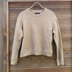 All Saints wool blend crew neck sweater